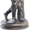 Decoratieve figuren DKD Home Decor Discobolus Koper Hars (19 x 17 x 34 cm)
