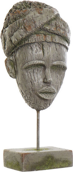 Decoratieve figuren DKD Home Decor Glasvezel Metaal Afrikaanse (20 x 12 x 55 cm)