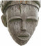 Decoratieve figuren DKD Home Decor Glasvezel Metaal Afrikaanse (20 x 12 x 55 cm)