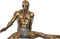 Decoratieve figuren DKD Home Decor Gouden Hars Gymnast Modern (36 x 19 x 46 cm)