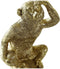Decoratieve figuren DKD Home Decor Gouden Hars Koloniaal (13,5 x 10 x 30 cm)