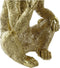 Decoratieve figuren DKD Home Decor Gouden Hars Koloniaal (13,5 x 10 x 30 cm)