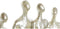 Decoratieve figuren DKD Home Decor Gouden Hars Modern Familie (21 x 8 x 12 cm)
