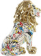 Decoratieve figuren DKD Home Decor Gouden Leeuw Hars Multicolour Modern (21 x 14,5 x 27 cm) (15 x 21 x 27 cm)
