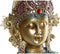 Decoratieve figuren DKD Home Decor Gouden Metaal Boeddha Hars (15 x 7 x 38 cm)