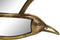 Decoratieve figuren DKD Home Decor Gouden Vogel 32,5 x 3 x 28 cm