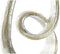 Decoratieve figuren DKD Home Decor Grijs Gouden Metaal Modern (12 x 8 x 25 cm)