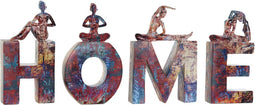 Decoratieve figuren DKD Home Decor Hars (11.5 x 4.5 x 23 cm) (4 pcs)