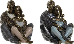 Decoratieve figuren DKD Home Decor Hars (12 x 10.5 x 12 cm) (2 pcs)