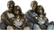 Decoratieve figuren DKD Home Decor Hars (12 x 10.5 x 12 cm) (2 pcs)