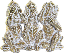 Decoratieve figuren DKD Home Decor Hars Aap (21 x 11 x 16.2 cm)