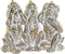 Decoratieve figuren DKD Home Decor Hars Aap (21 x 11 x 16.2 cm)