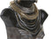 Decoratieve figuren DKD Home Decor Hars Koloniaal Afrikaanse (26 x 17 x 40 cm) (2 Stuks)