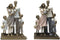 Decoratieve figuren DKD Home Decor Hars Multicolour Modern Familie (24 x 11,5 x 34 cm) (2 Stuks)