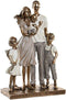 Decoratieve figuren DKD Home Decor Hars Multicolour Modern Familie (24 x 11,5 x 34 cm) (2 Stuks)