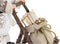Decoratieve figuren DKD Home Decor Kerstmis Kerstman Hout Polyester (42 x 22 x 48 cm)
