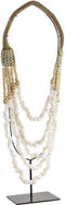 Decoratieve figuren DKD Home Decor Ketting Ijzer Schelpen (21 x 10 x 62 cm)