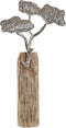Decoratieve figuren DKD Home Decor Koffer Ziverachtig Boomstructuur Bruin Aluminium Koloniaal Mangohout (26 x 11 x 51 cm)