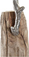 Decoratieve figuren DKD Home Decor Koffer Ziverachtig Boomstructuur Bruin Aluminium Koloniaal Mangohout (26 x 11 x 51 cm)