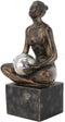 Decoratieve figuren DKD Home Decor Koper Hars (14 x 11.5 x 25.5 cm)