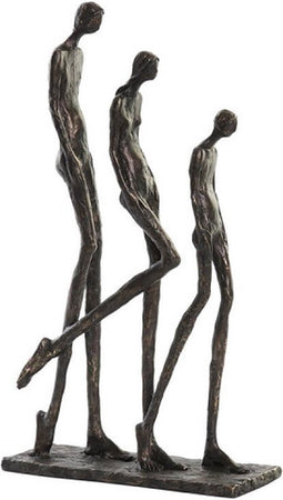 Decoratieve figuren DKD Home Decor Koper Hars Modern Familie (23 x 8,5 x 39 cm)