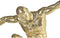 Decoratieve figuren DKD Home Decor Kristal Gouden Hars Mannen (28 x 12 x 38 cm)