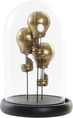Decoratieve figuren DKD Home Decor Kristal Hars (14 x 14 x 22 cm)