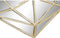 Decoratieve figuren DKD Home Decor Kristal Hart Gouden Hars (26 x 5 x 21 cm)