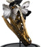 Decoratieve figuren DKD Home Decor Metaal Hars Kristal Hout MDF Glam