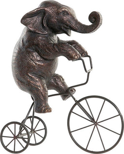 Decoratieve figuren DKD Home Decor Metaal Hars Olifant (30 x 12 x 37 cm)