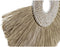 Decoratieve figuren DKD Home Decor Natuurlijk Zwart Ijzer Jute Etnisch (55 x 12 x 53 cm)