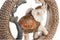 Decoratieve figuren DKD Home Decor Olifant Beige Blauw Metaal Hars Koloniaal (19,5 x 6,3 x 25,5 cm) (2 Stuks)
