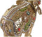 Decoratieve figuren DKD Home Decor Olifant Hars Koloniaal (33 x 15,5 x 31 cm)