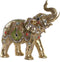 Decoratieve figuren DKD Home Decor Olifant Hars Koloniaal (33 x 15,5 x 31 cm)