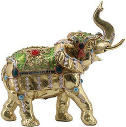 Decoratieve figuren DKD Home Decor Olifant Hars Modern (24 x 12 x 23,5 cm)
