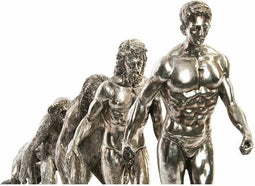 Decoratieve figuren DKD Home Decor Origin of Species Ziverachtig Hars Modern (55 x 18 x 42 cm)