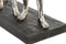 Decoratieve figuren DKD Home Decor Origin of Species Ziverachtig Hars Modern (55 x 18 x 42 cm)