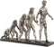 Decoratieve figuren DKD Home Decor Origin of Species Ziverachtig Hars Modern (55 x 18 x 42 cm)