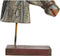 Decoratieve figuren DKD Home Decor Paard Ijzer Mangohout (24 x 12 x 35 cm)