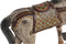 Decoratieve figuren DKD Home Decor Paard Ijzer Mangohout (35 x 10 x 42 cm)