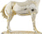 Decoratieve figuren DKD Home Decor Paard Zwart Gouden Hars (30 x 11,5 x 26 cm)