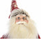 Decoratieve figuren DKD Home Decor Rood Grijs Hout Polyester Kerstman (42 x 22 x 48 cm)