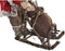 Decoratieve figuren DKD Home Decor Rood Grijs Hout Polyester Kerstman (42 x 22 x 48 cm)