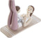 Decoratieve figuren DKD Home Decor Roze Hars Yoga (15,5 x 6,5 x 17 cm)