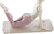 Decoratieve figuren DKD Home Decor Roze Hars Yoga (16 x 6 x 13 cm)