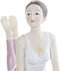 Decoratieve figuren DKD Home Decor Roze Hars Yoga (16 x 6 x 13 cm)