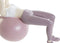 Decoratieve figuren DKD Home Decor Roze Hars Yoga (18,5 x 8 x 17,5 cm)