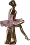 Decoratieve figuren DKD Home Decor Roze Wit Balletdanseres 15 x 10 x 19 cm (2 Stuks)
