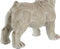 Decoratieve figuren DKD Home Decor Verouderde afwerking Grijs Hars Hond (19 x 39 x 28,5 cm)