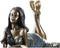 Decoratieve figuren DKD Home Decor Vrouw Koper Hars (30,5 x 15,5 x 28,5 cm)